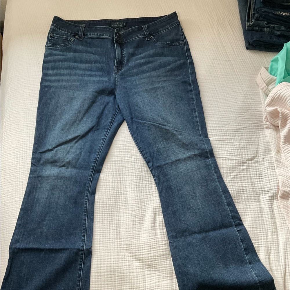 Lucky Brand Women's Dark Blue Boot Cut Jeans